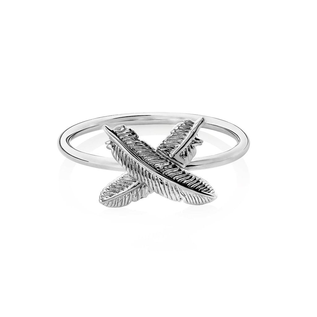 Feather Kisses Ring