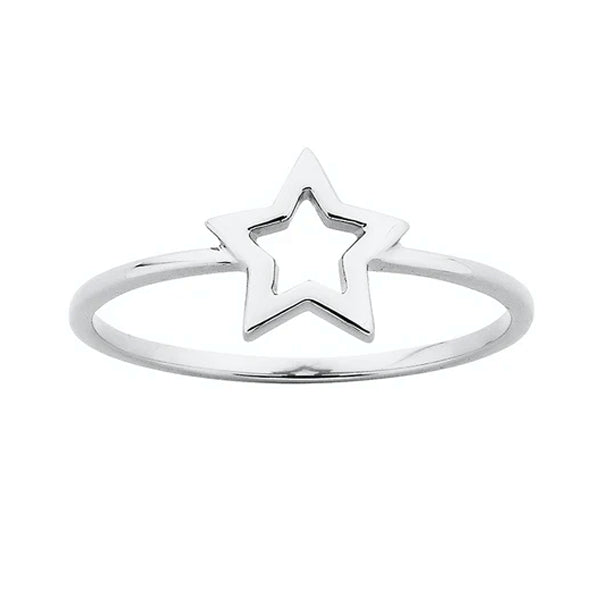 Karen Walker Mini Star Ring - Size O