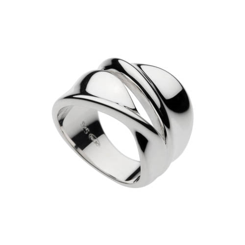 Najo Sterling Silver Double Twisted Ring