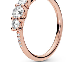 Pandora Rose Sparkling Elegance Ring