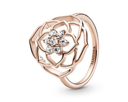 Pandora Rose Rose Petals Statement Ring