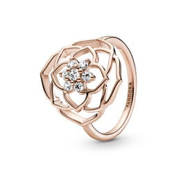 Pandora Rose Rose Petals Statement Ring