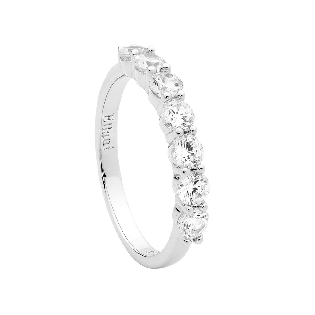 Ss 7 X 3.5Mm Wh Cz Ring
