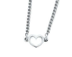 Karen Walker Mini Heart Necklace