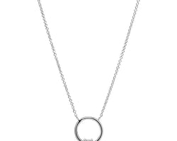 Najo Sterling Silver Ring Pendant Necklace