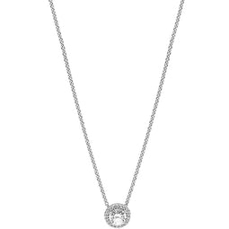 Classic Elegance Silver Collier Necklace