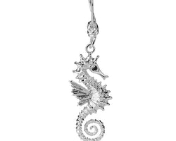 Karen Walker Seahorse Necklace Sterling Silver
