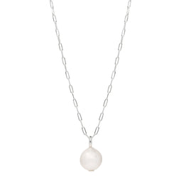 Fresh Water Pearl Pendant And Chain