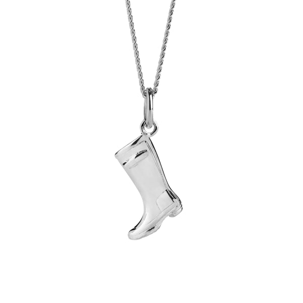 Karen Walker Gumboot Necklace - Sterling Silver