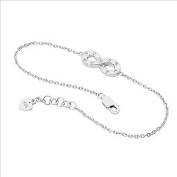 Sterling Silver Infinity Bracelet