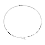 Silver Loop And Latch Bangle