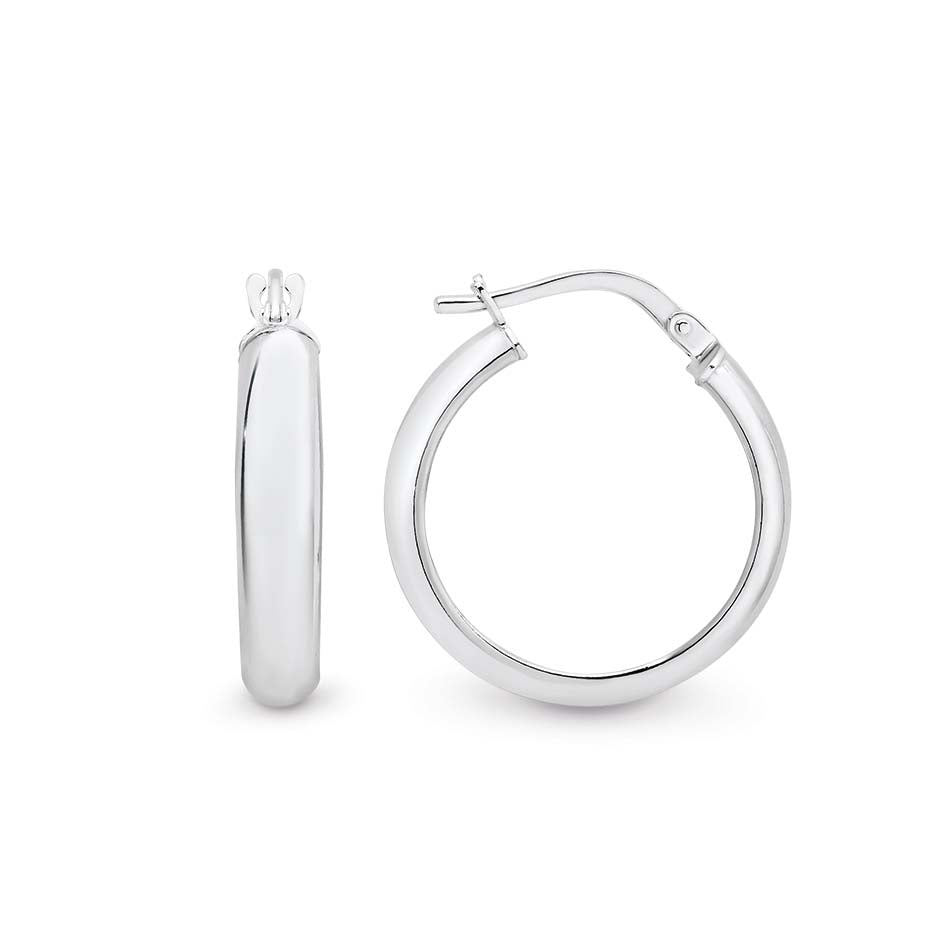 Sterling Silver Hoop Earring