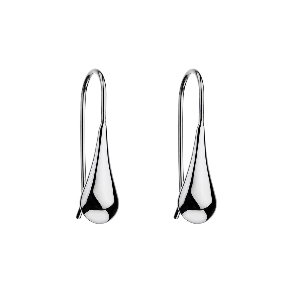 Silver Najo Teardrop Earrings
