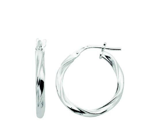 Twist Hoop Earrings