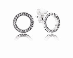 Forever Pandora Earring Studs With Cz