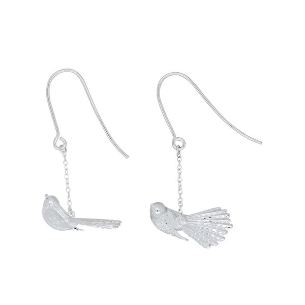 Fantail Bird Memento Earrings