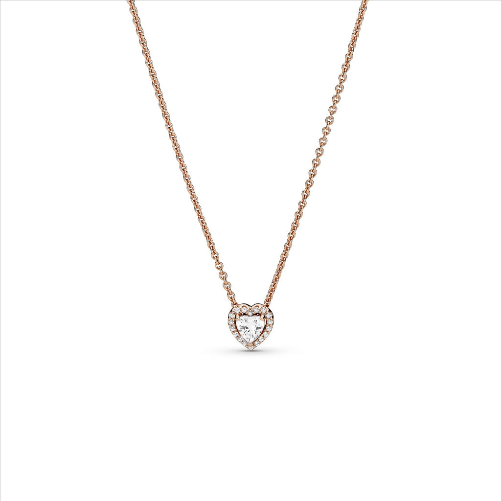 Pandora Rose Elevated Heart Collier Necklace