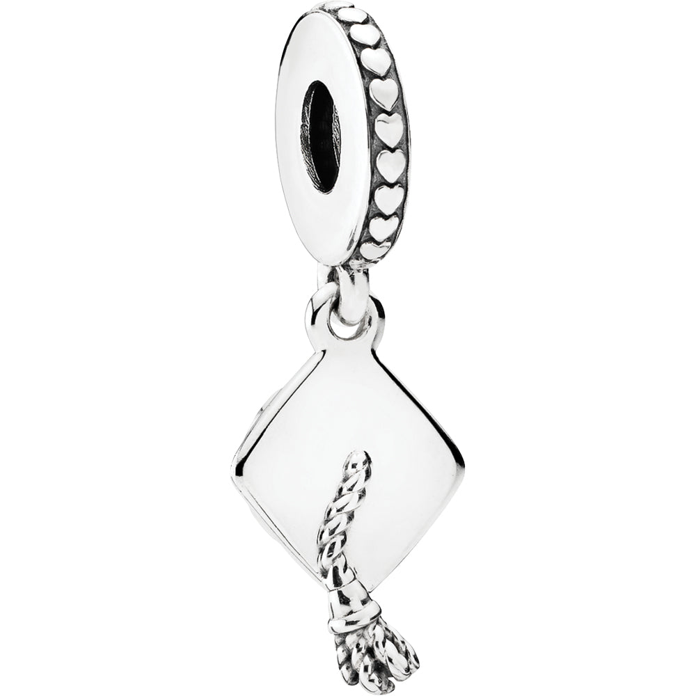 Pandora Graduation Cap Hanging Charm