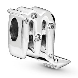 Scorpio Zodiac Silver Charm