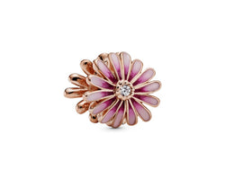 Pandora Rose Pink Daisy Flower Charm