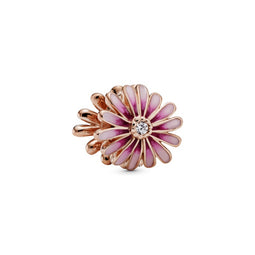 Pandora Rose Pink Daisy Flower Charm