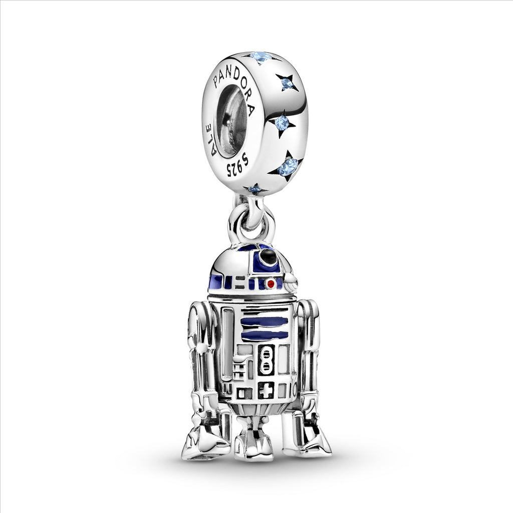 Star Wars R2D2 Silver Hanging Charm