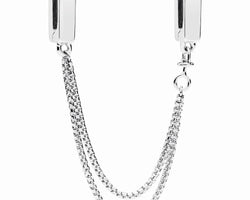 Reflexions Floating Chains Silver Safety Chain