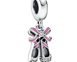 Pandora Punk Ballerina Shoes Hanging Charm