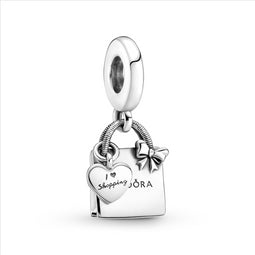 Pandora Shopping Bag Hanging Charm