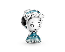 Disney Cinderella Princess Friends Silver Charm