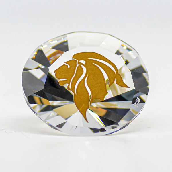 Swarovski Chaton Lion Head Crystal