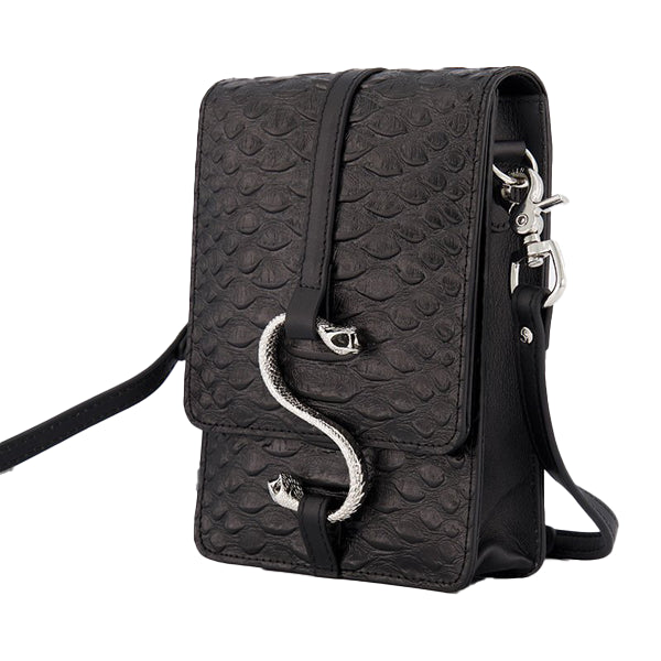 Black Snake Hiss Satchel