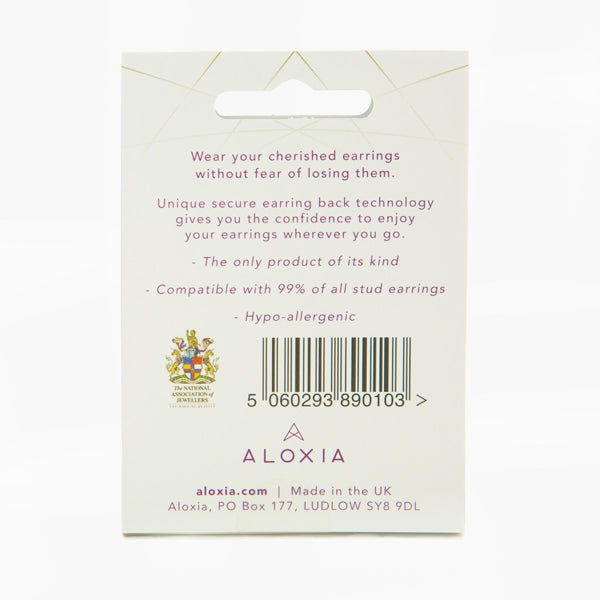 Lox Earring Backs Gold Tone 2 Pair Pack